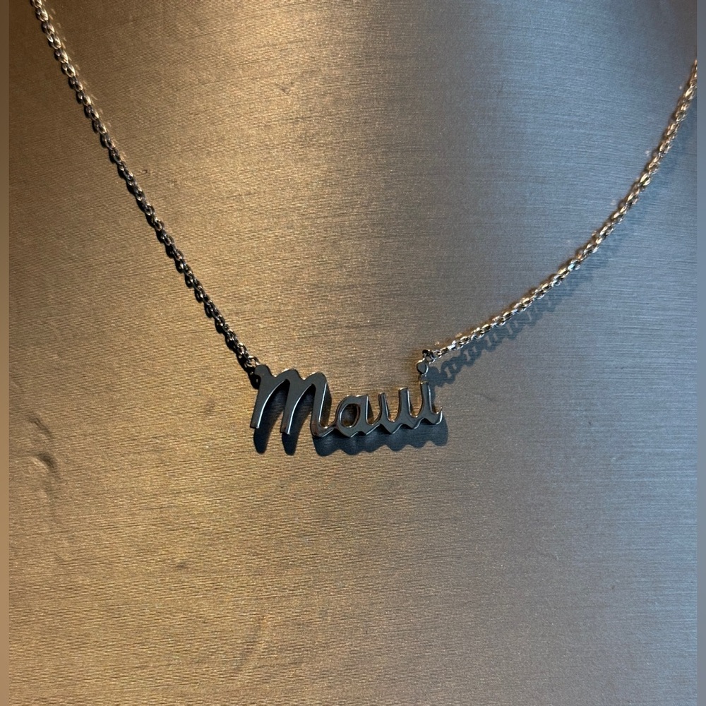 Silver 'Maui' Necklace